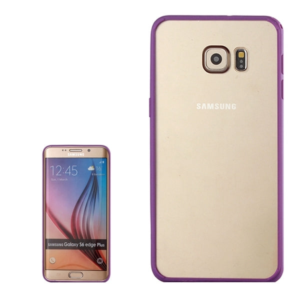For Galaxy S6 Edge+ / G928 Rainbow Series Acrylic and TPU Material Hard Case