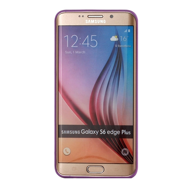 For Galaxy S6 Edge+ / G928 Rainbow Series Acrylic and TPU Material Hard Case