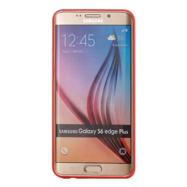 For Galaxy S6 Edge+ / G928 Rainbow Series Acrylic and TPU Material Hard Case