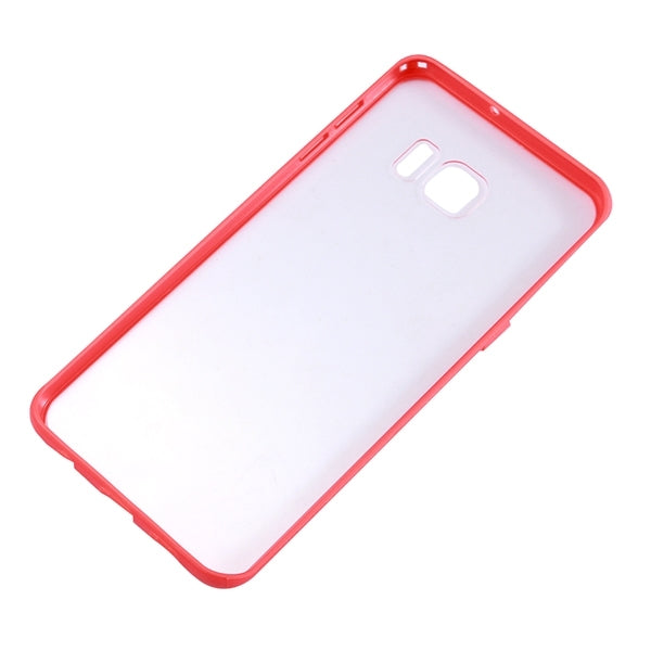 For Galaxy S6 Edge+ / G928 Rainbow Series Acrylic and TPU Material Hard Case