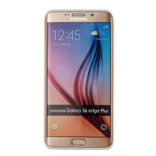 For Galaxy S6 Edge+ / G928 Rainbow Series Acrylic and TPU Material Hard Case