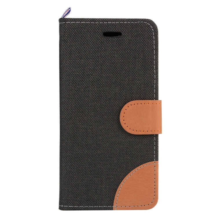 Denim Texture Horizontal Flip Leather Case with Holder & Card Slots for Galaxy J2 / J200