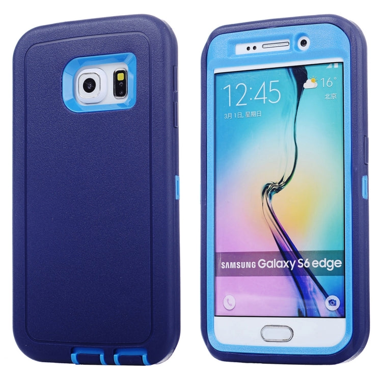 For Galaxy S6 Edge / G925 Hybrid TPU Bumper PC Combination Case