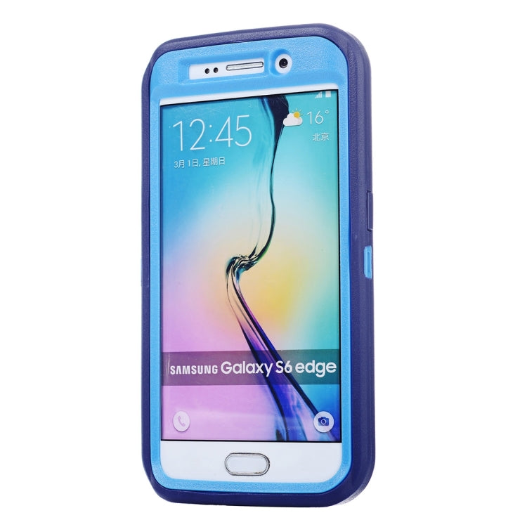 For Galaxy S6 Edge / G925 Hybrid TPU Bumper PC Combination Case