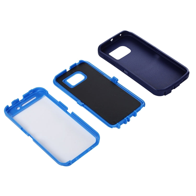 For Galaxy S6 Edge / G925 Hybrid TPU Bumper PC Combination Case
