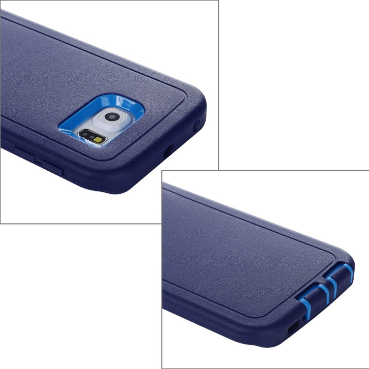 For Galaxy S6 Edge / G925 Hybrid TPU Bumper PC Combination Case