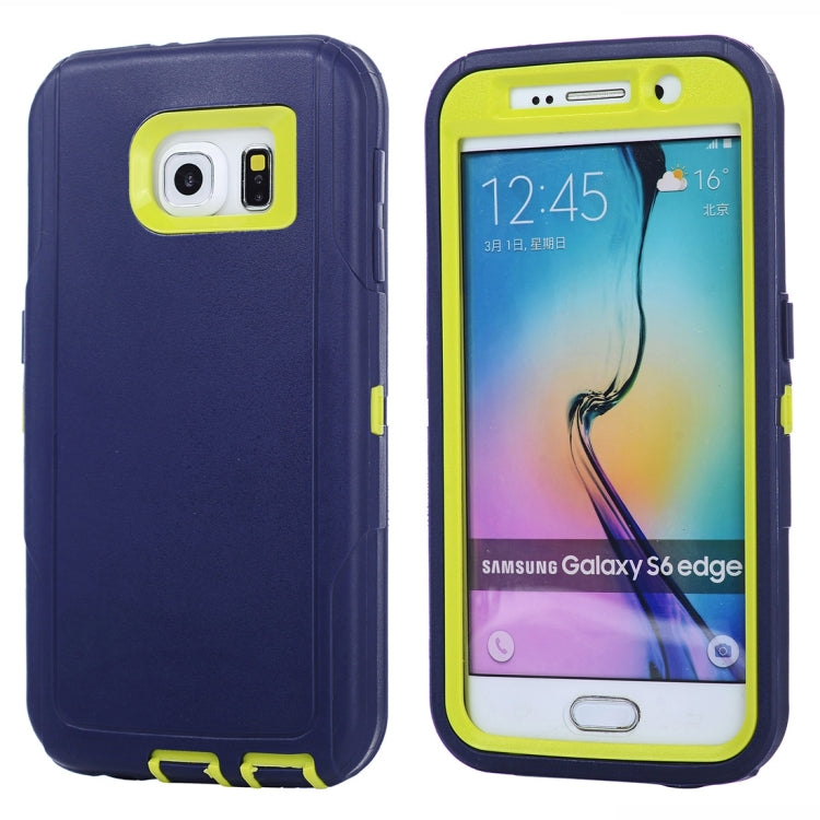 For Galaxy S6 Edge / G925 Hybrid TPU Bumper PC Combination Case