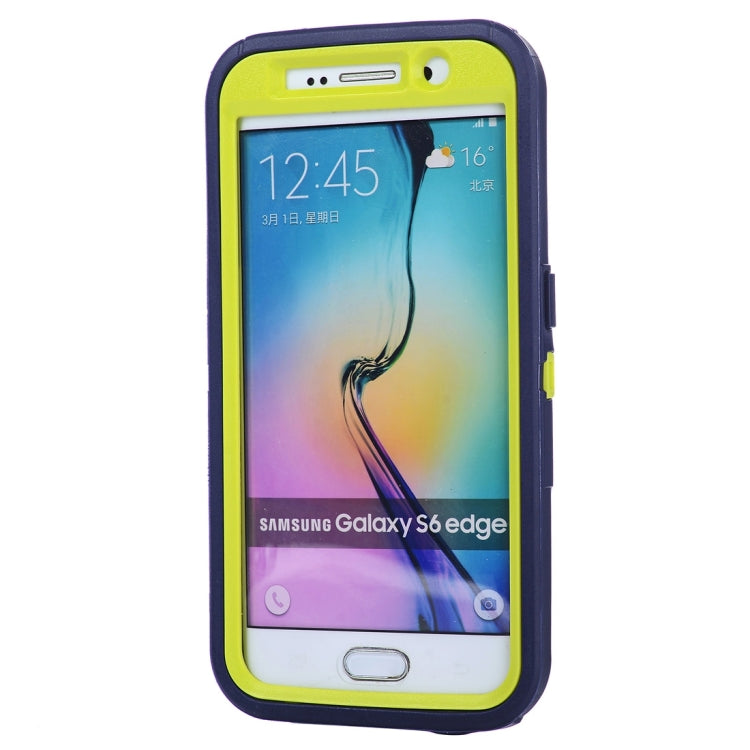 For Galaxy S6 Edge / G925 Hybrid TPU Bumper PC Combination Case