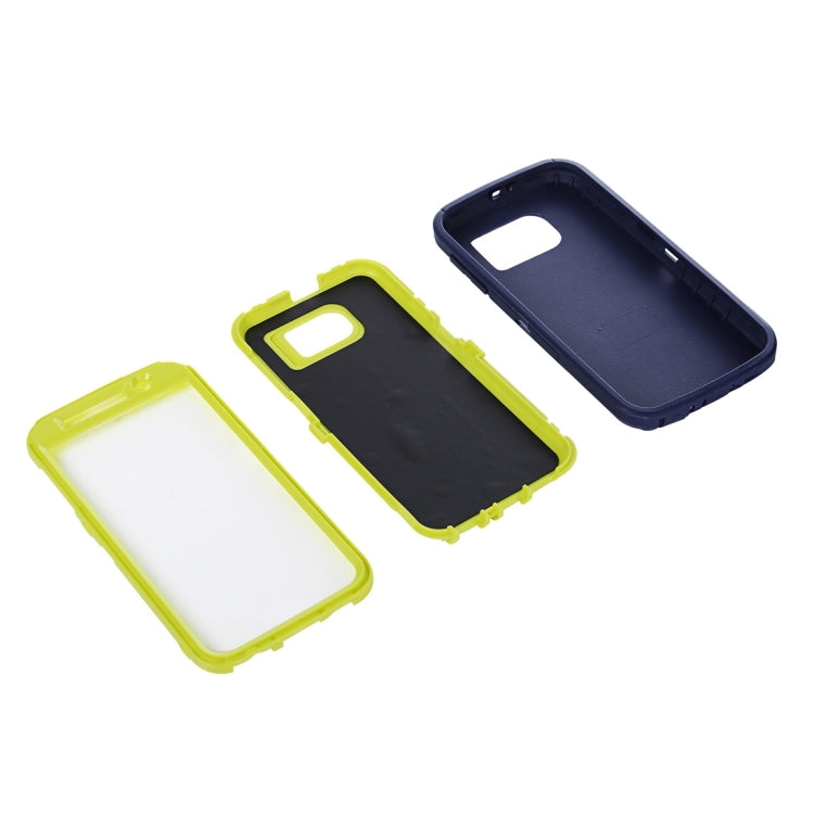 For Galaxy S6 Edge / G925 Hybrid TPU Bumper PC Combination Case