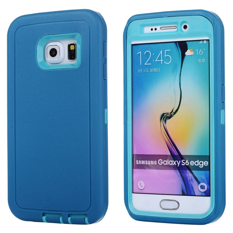 For Galaxy S6 Edge / G925 Hybrid TPU Bumper PC Combination Case