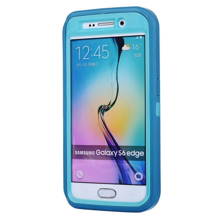 For Galaxy S6 Edge / G925 Hybrid TPU Bumper PC Combination Case