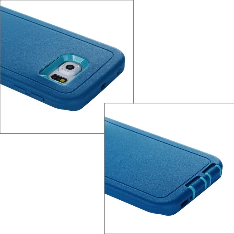 For Galaxy S6 Edge / G925 Hybrid TPU Bumper PC Combination Case