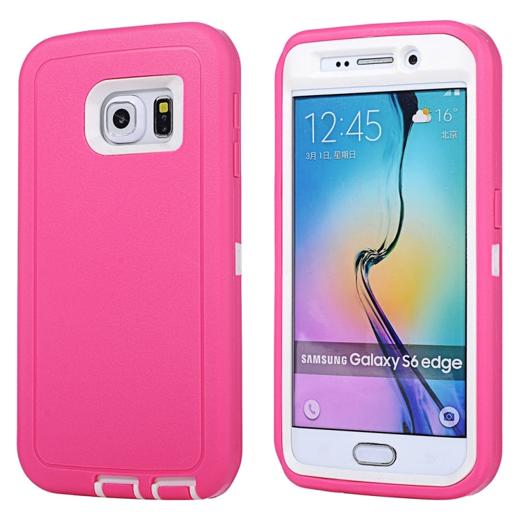 For Galaxy S6 Edge / G925 Hybrid TPU Bumper PC Combination Case