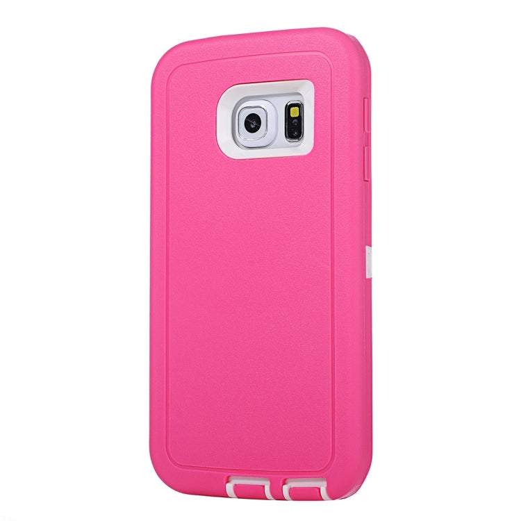 For Galaxy S6 Edge / G925 Hybrid TPU Bumper PC Combination Case