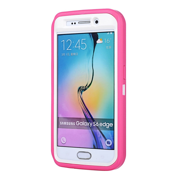 For Galaxy S6 Edge / G925 Hybrid TPU Bumper PC Combination Case