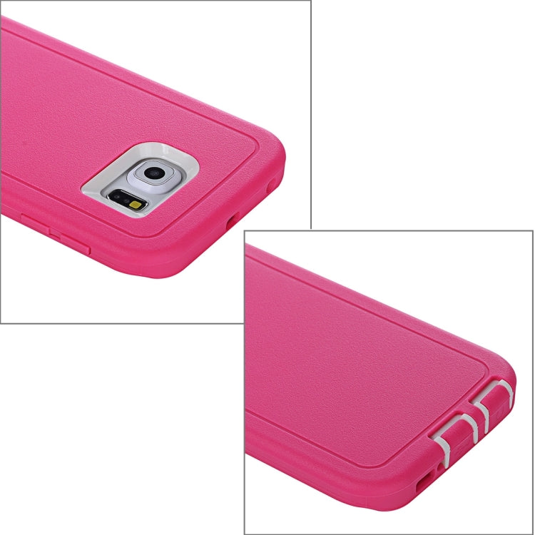 For Galaxy S6 Edge / G925 Hybrid TPU Bumper PC Combination Case