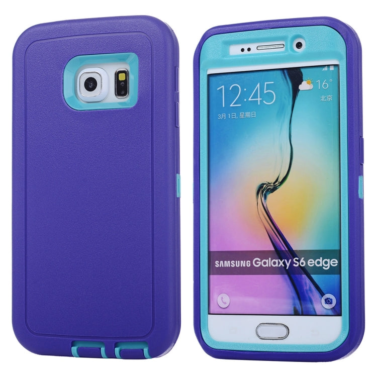 For Galaxy S6 Edge / G925 Hybrid TPU Bumper PC Combination Case