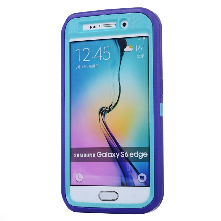 For Galaxy S6 Edge / G925 Hybrid TPU Bumper PC Combination Case