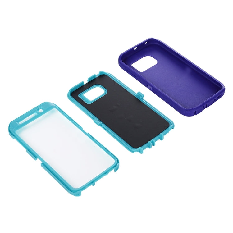 For Galaxy S6 Edge / G925 Hybrid TPU Bumper PC Combination Case