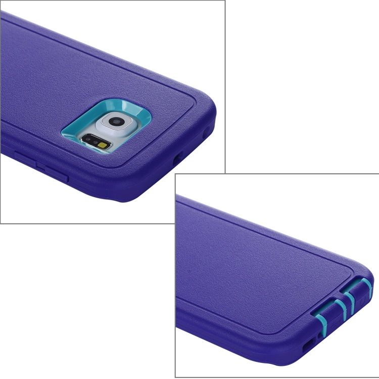 For Galaxy S6 Edge / G925 Hybrid TPU Bumper PC Combination Case