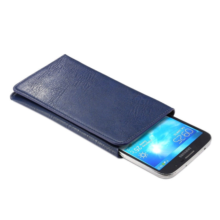 For iPhone X , Galaxy S7/S6, Sony Xperia Z5, Huawei P8 4.8 - 5.3 Inch Universal Elephant Texture Carry Cases with Wallet & Card Slots