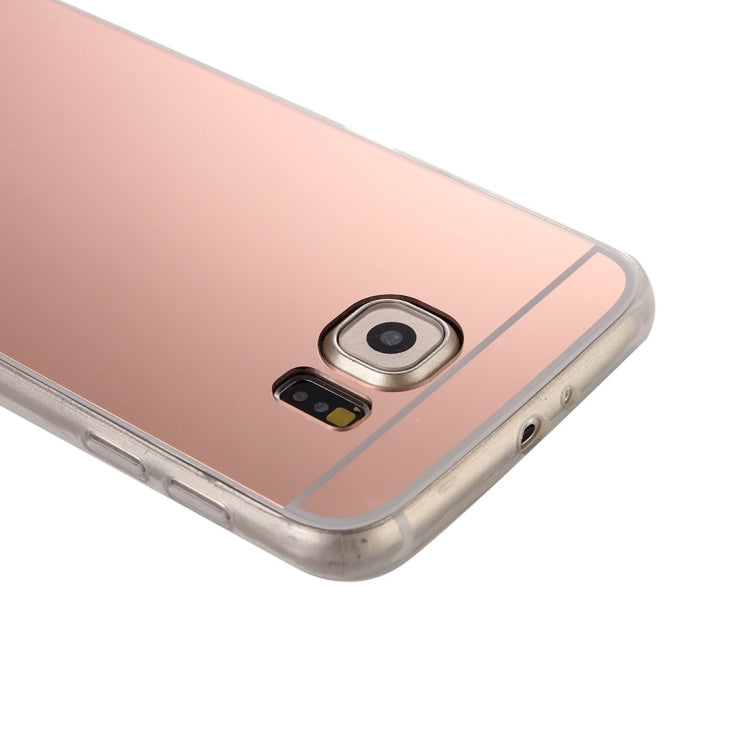 For Galaxy S6 Edge / G925 Electroplating Mirror TPU Protective Case