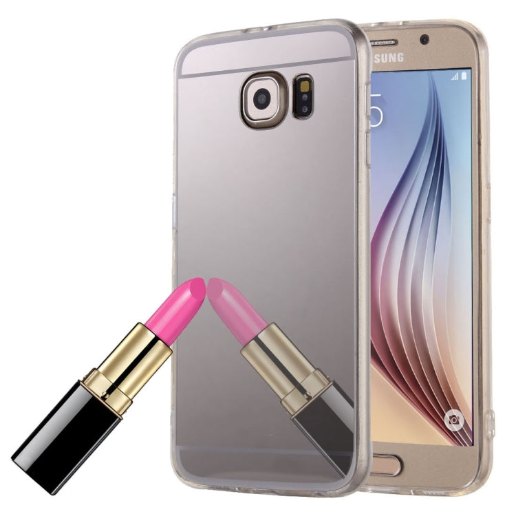For Galaxy S6 Edge / G925 Electroplating Mirror TPU Protective Case