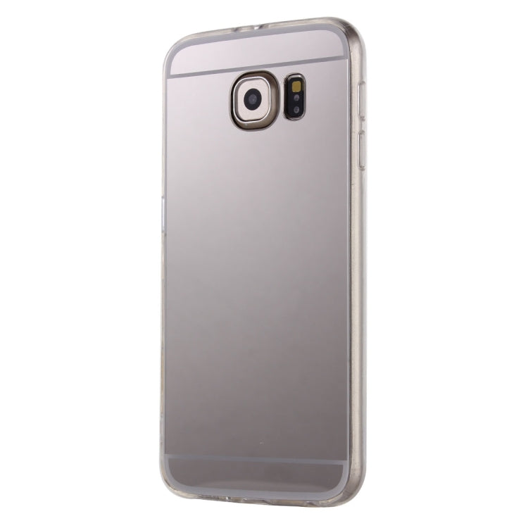 For Galaxy S6 Edge / G925 Electroplating Mirror TPU Protective Case
