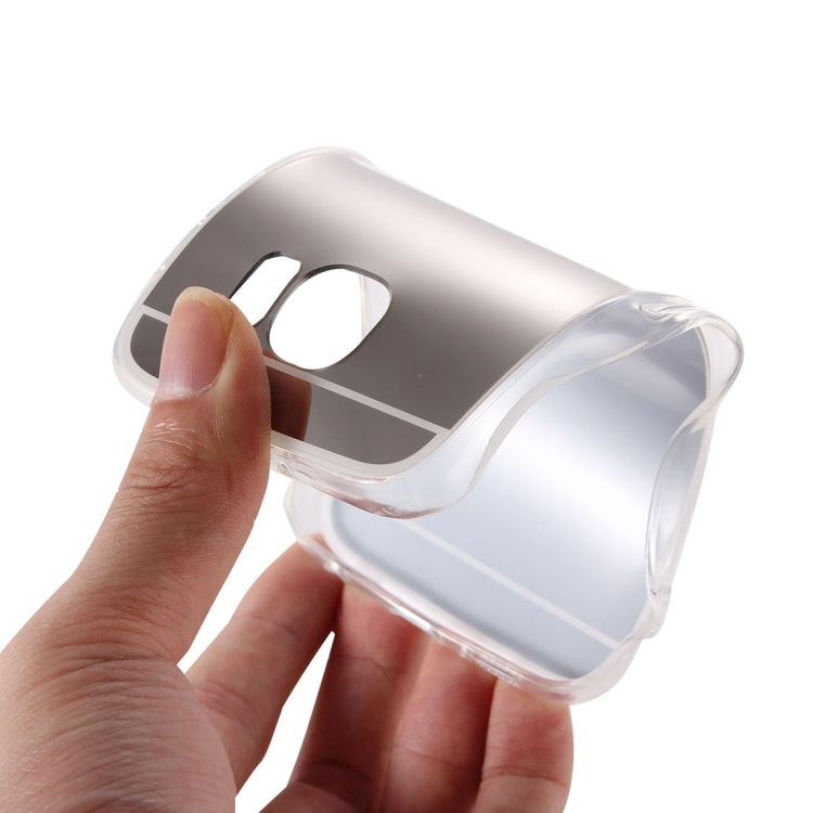 For Galaxy S6 Edge / G925 Electroplating Mirror TPU Protective Case