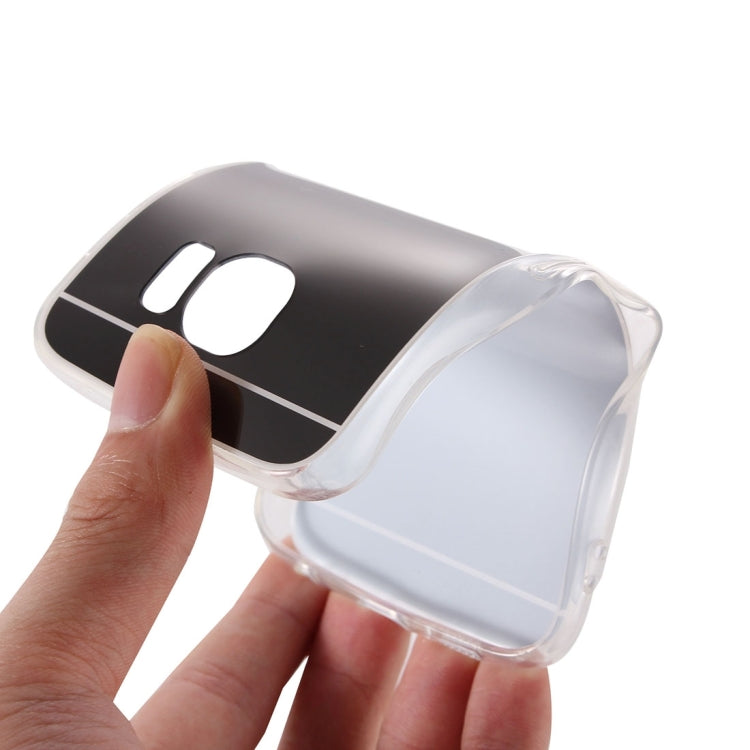 For Galaxy S6 Edge+ / G928 Electroplating Mirror TPU Protective Case