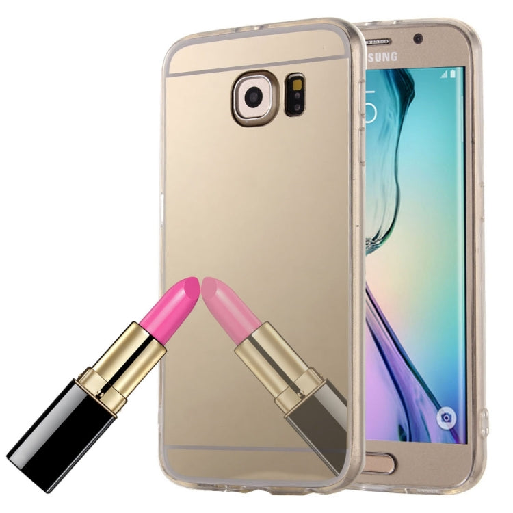 For Galaxy S6 / G920 Electroplating Mirror TPU Protective Case