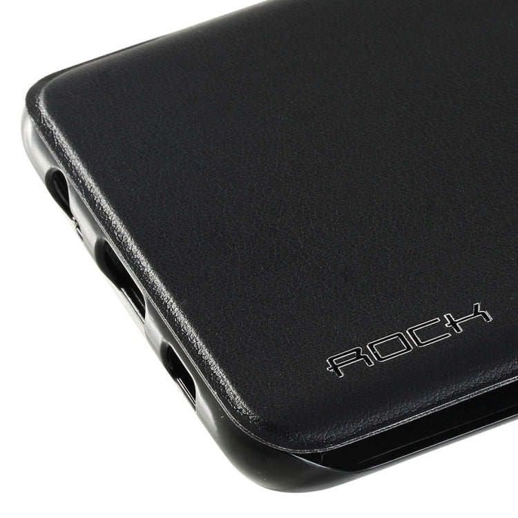 For Galaxy S6 Edge+ / G928 Rock Touch Series Fashionable Business Style Horizontal Flip Leather Case