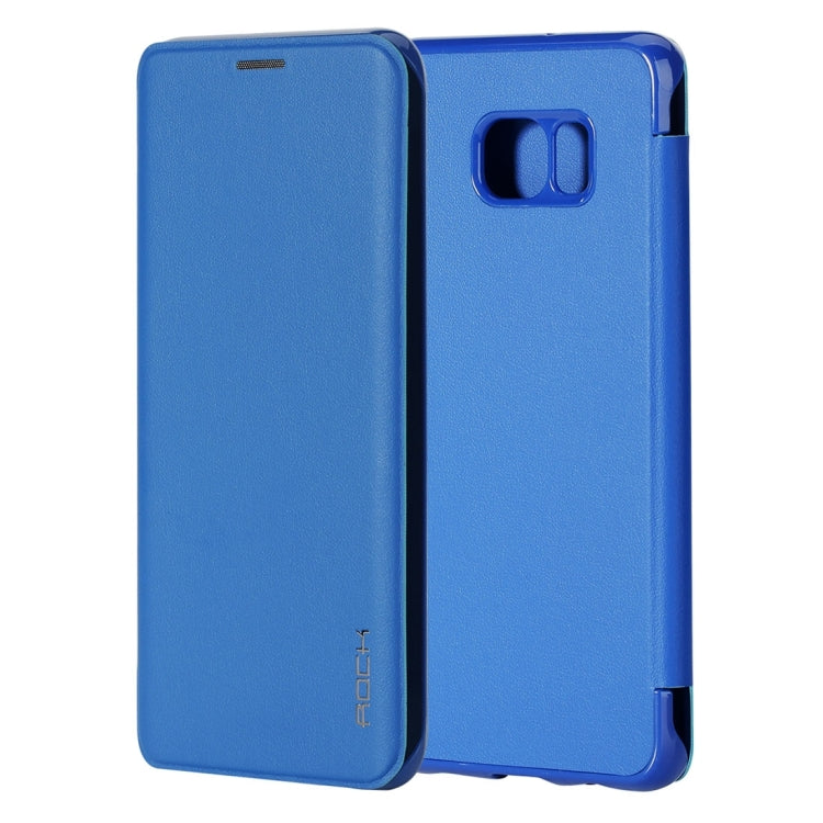 For Galaxy S6 Edge+ / G928 Rock Touch Series Fashionable Business Style Horizontal Flip Leather Case