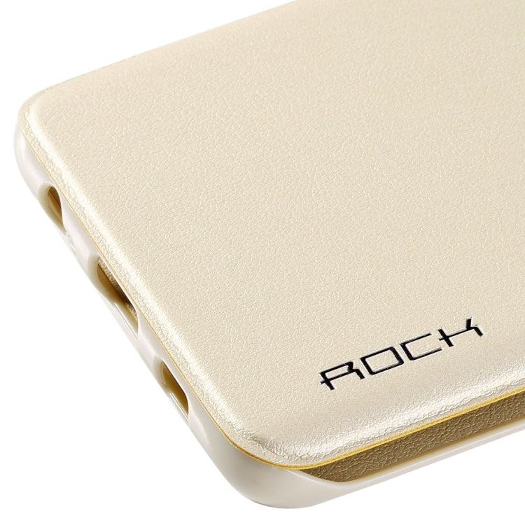 For Galaxy S6 Edge+ / G928 Rock Touch Series Fashionable Business Style Horizontal Flip Leather Case
