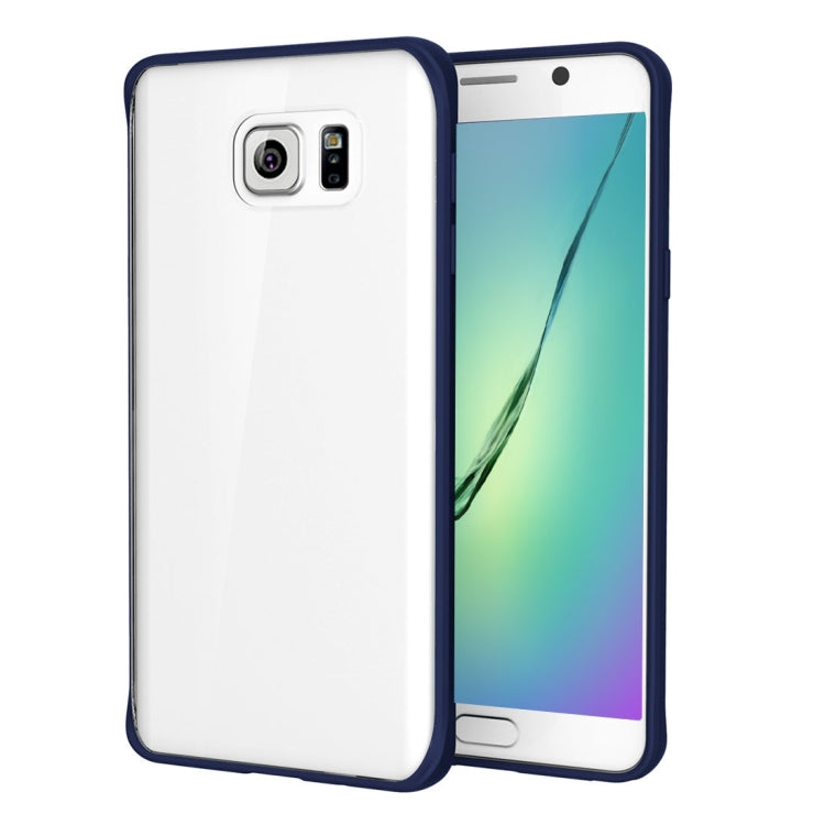 For Galaxy S6 Edge+ / G928 Rock Pure Series Concise Style Ultrathin TPU + PC Back Case