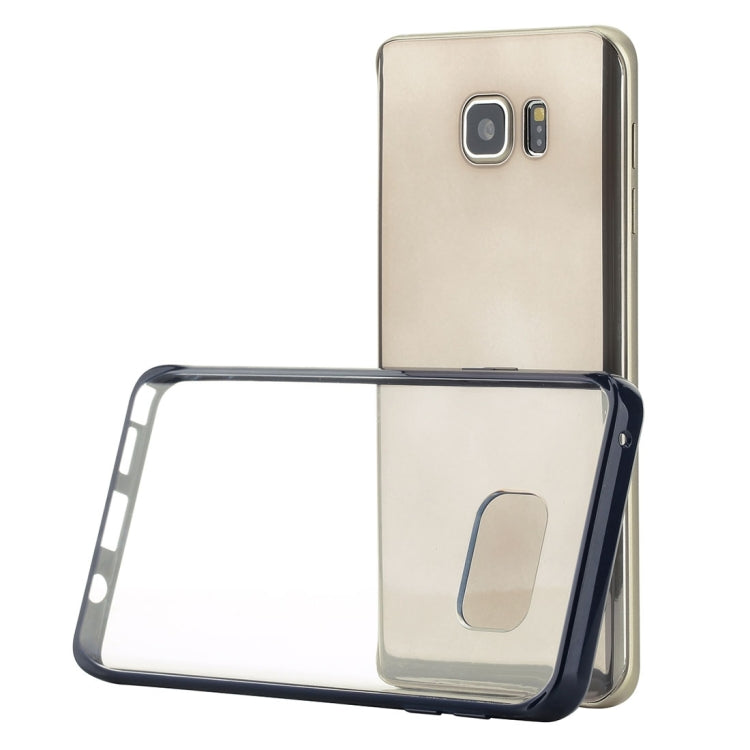 For Galaxy S6 Edge+ / G928 Rock Pure Series Concise Style Ultrathin TPU + PC Back Case