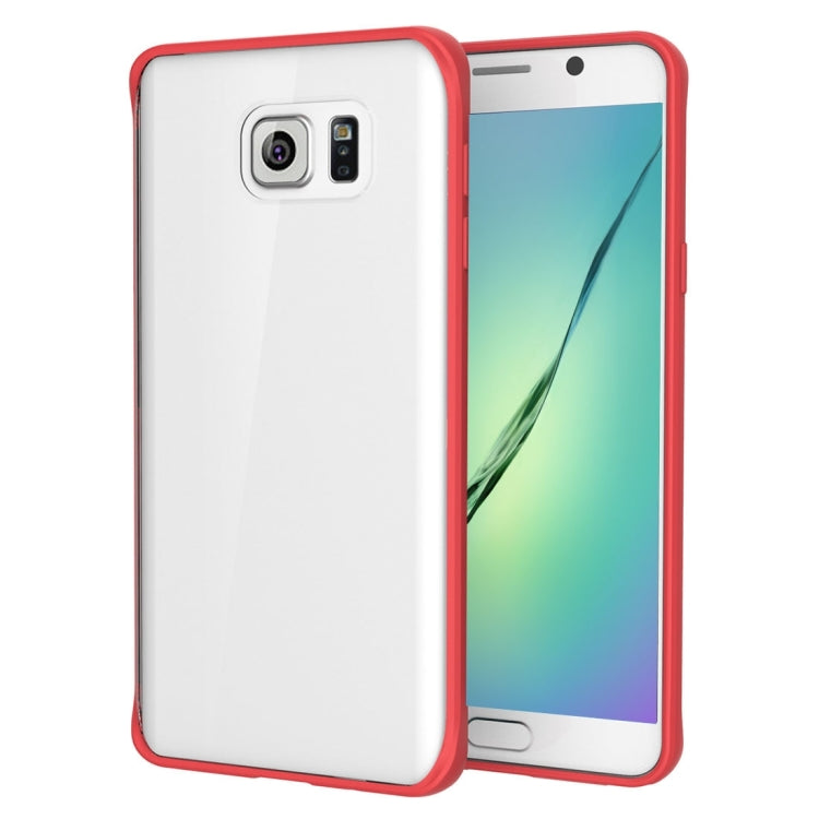 For Galaxy S6 Edge+ / G928 Rock Pure Series Concise Style Ultrathin TPU + PC Back Case