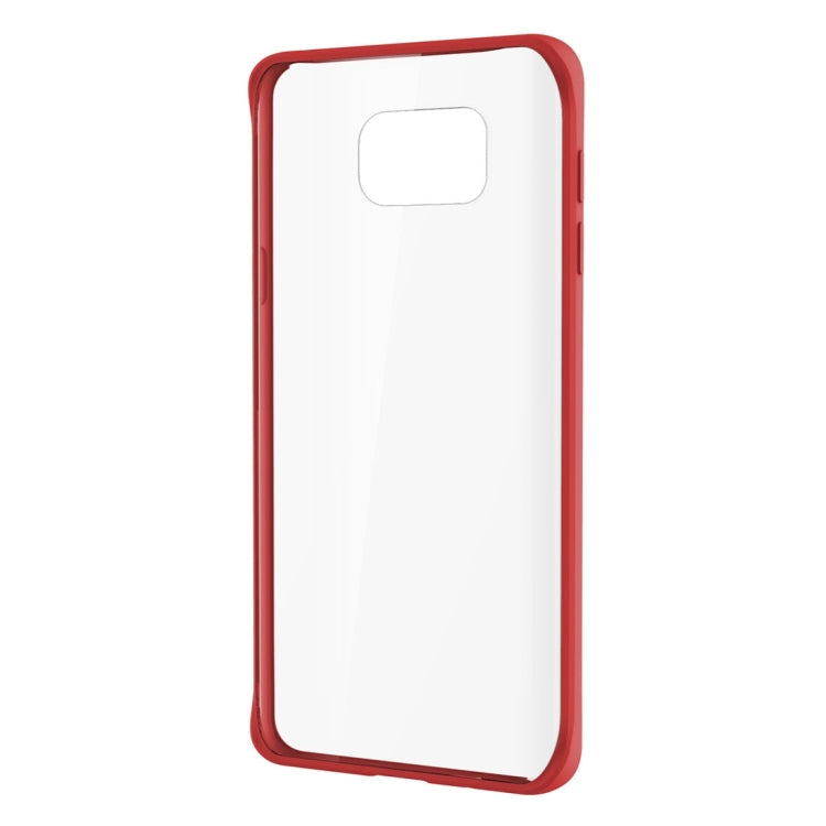 For Galaxy S6 Edge+ / G928 Rock Pure Series Concise Style Ultrathin TPU + PC Back Case