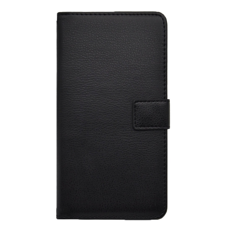 For Galaxy S6 Edge+ / G928 Litchi Texture Horizontal Flip PU Leather Case with Magnetic Snap & Card Slots & Holder & Wallet