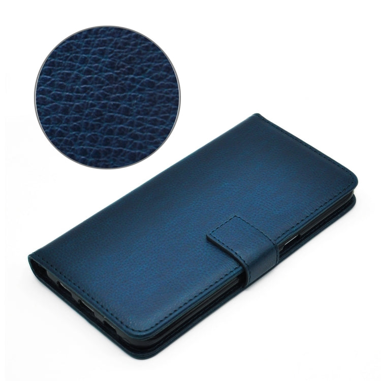For Galaxy S6 Edge+ / G928 Litchi Texture Horizontal Flip PU Leather Case with Magnetic Snap & Card Slots & Holder & Wallet