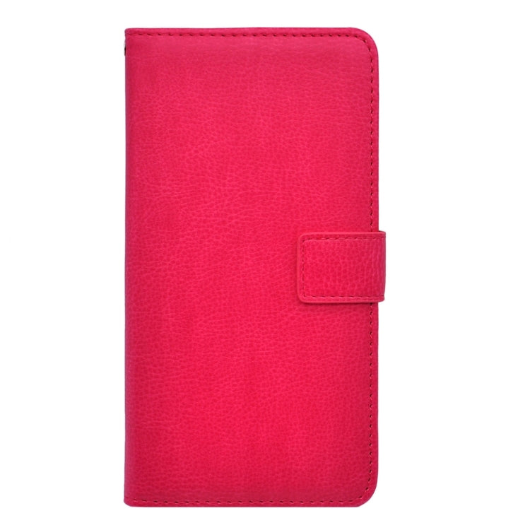 For Galaxy S6 Edge+ / G928 Litchi Texture Horizontal Flip PU Leather Case with Magnetic Snap & Card Slots & Holder & Wallet