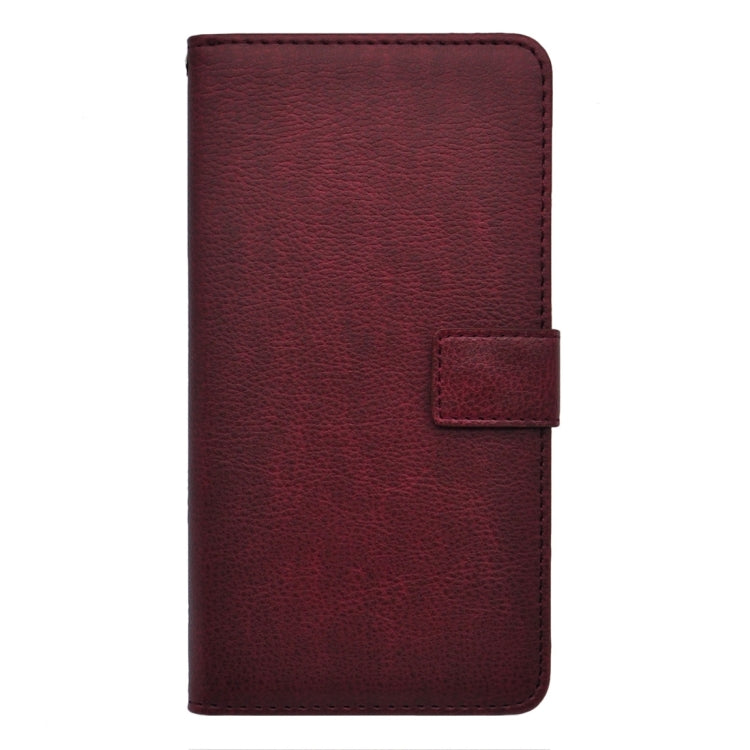 For Galaxy S6 Edge+ / G928 Litchi Texture Horizontal Flip PU Leather Case with Magnetic Snap & Card Slots & Holder & Wallet
