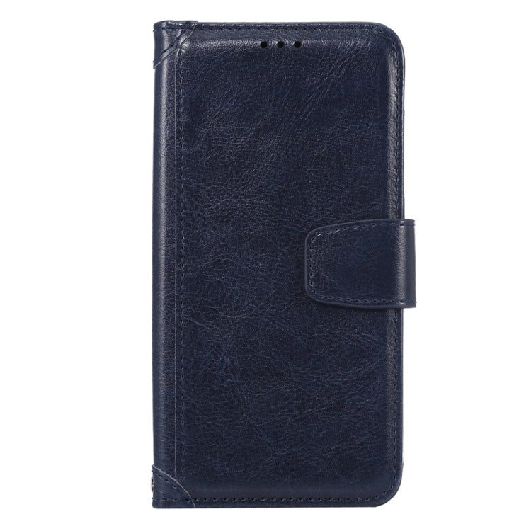 For Galaxy S6 / G920 Crazy Horse Texture Horizontal Flip Leather Case with Holder & Card Slots & Wallet & Photo Frame