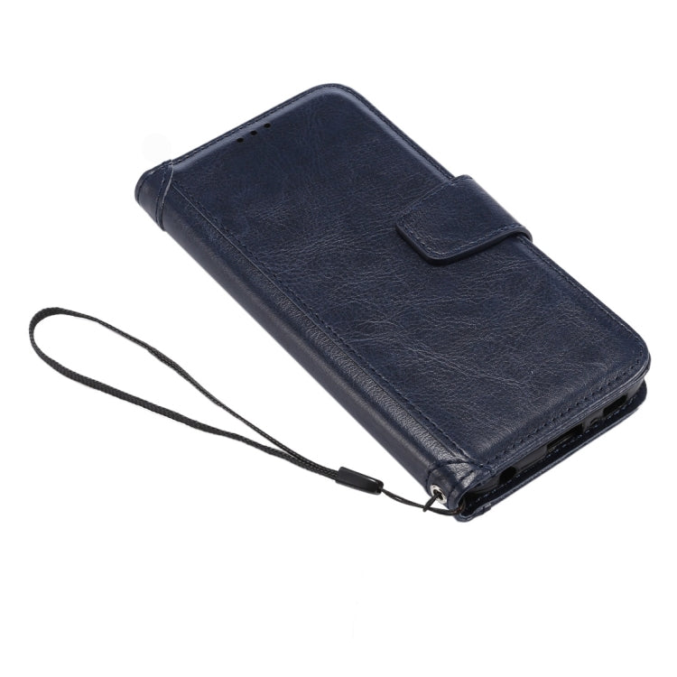 For Galaxy S6 / G920 Crazy Horse Texture Horizontal Flip Leather Case with Holder & Card Slots & Wallet & Photo Frame