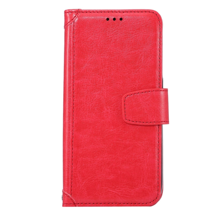 For Galaxy S6 / G920 Crazy Horse Texture Horizontal Flip Leather Case with Holder & Card Slots & Wallet & Photo Frame
