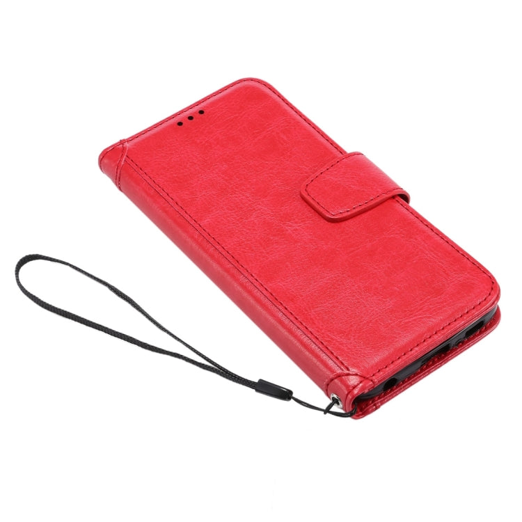 For Galaxy S6 / G920 Crazy Horse Texture Horizontal Flip Leather Case with Holder & Card Slots & Wallet & Photo Frame