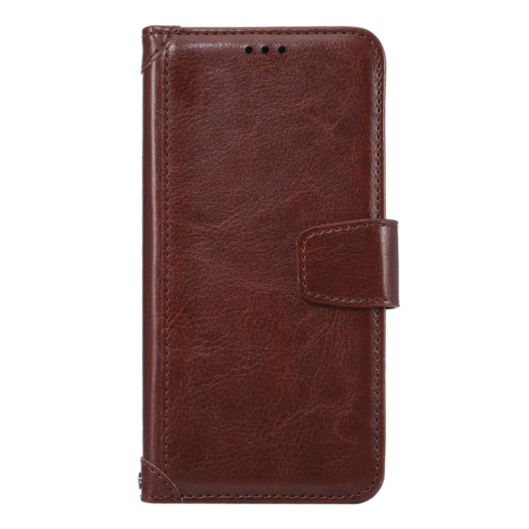 For Galaxy S6 / G920 Crazy Horse Texture Horizontal Flip Leather Case with Holder & Card Slots & Wallet & Photo Frame
