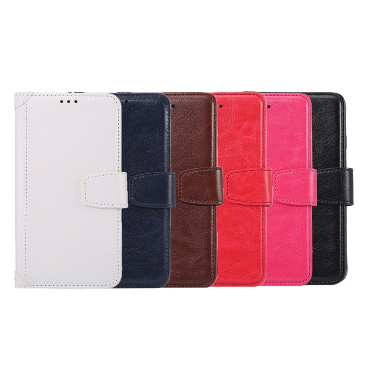 For Galaxy S6 / G920 Crazy Horse Texture Horizontal Flip Leather Case with Holder & Card Slots & Wallet & Photo Frame