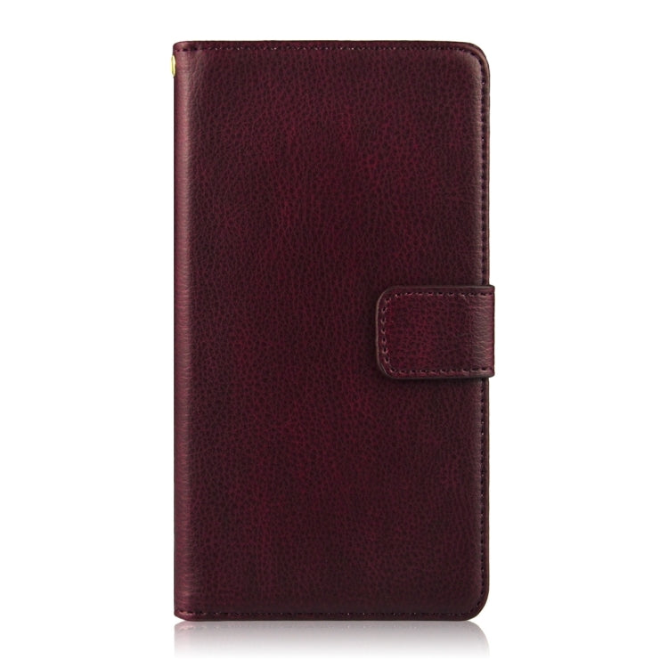 For Samsung Galalxy Note 5 / N920 Litchi Texture Flip Leather Case with Holder & Card Slots & Wallet