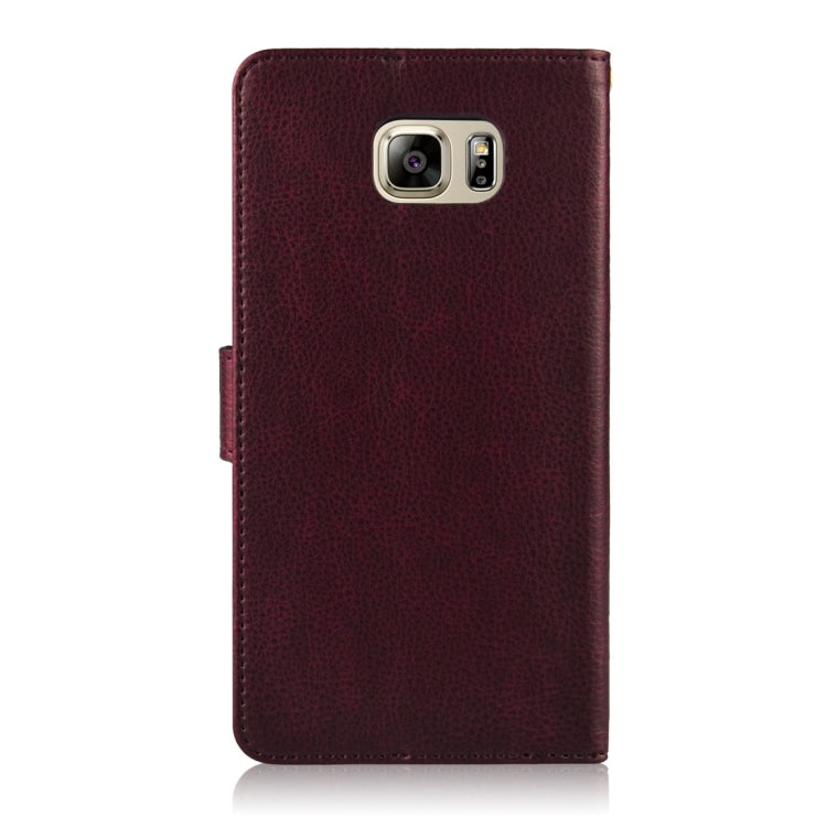 For Samsung Galalxy Note 5 / N920 Litchi Texture Flip Leather Case with Holder & Card Slots & Wallet